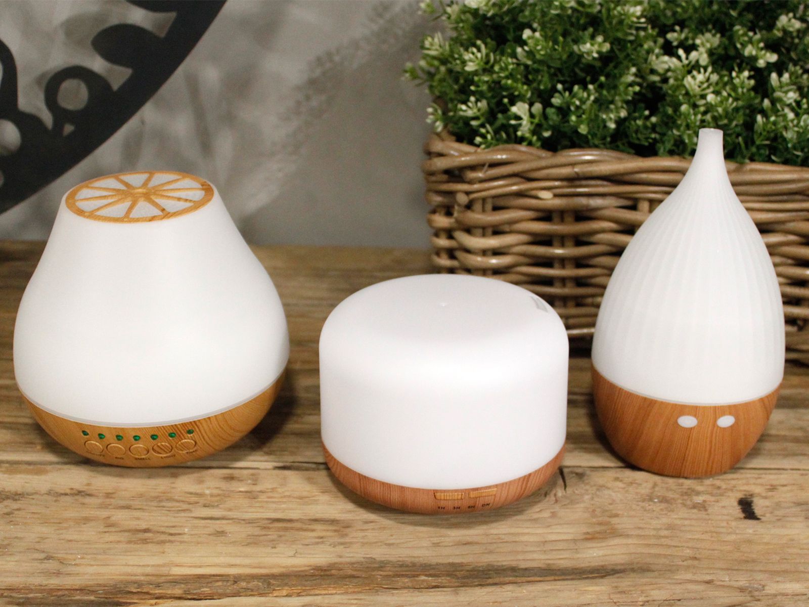 Aarhus Ultrasonic Aromatherapy Diffuser – 300ml Essential Oil Atomiser with 7-Colour LED & Timer