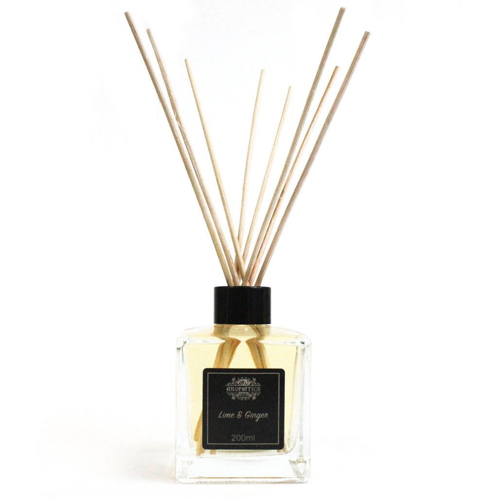 Lime & Ginger Essential Oil Reed Diffuser — 200ml