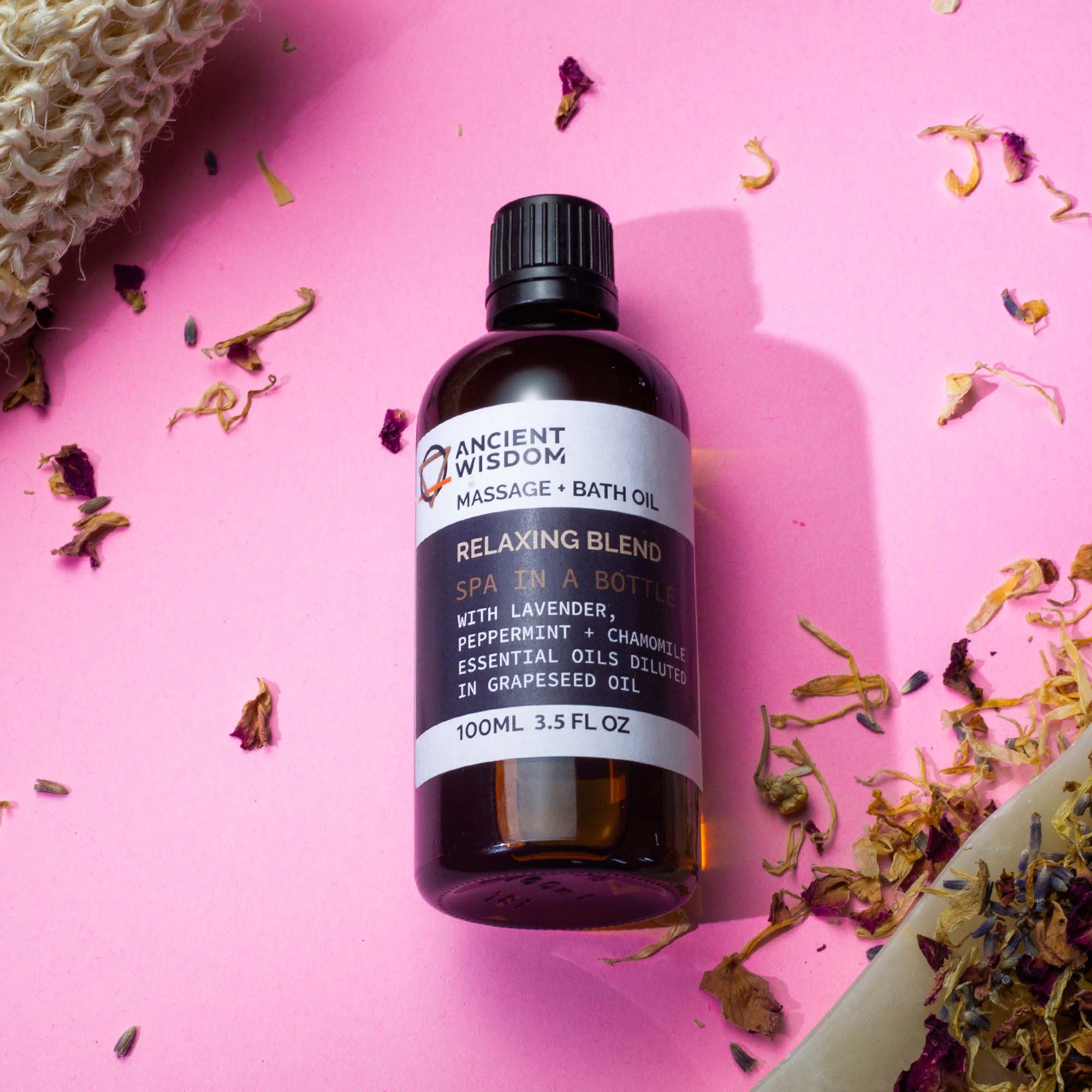 Warm & Uplifting Massage Oil - 100ml