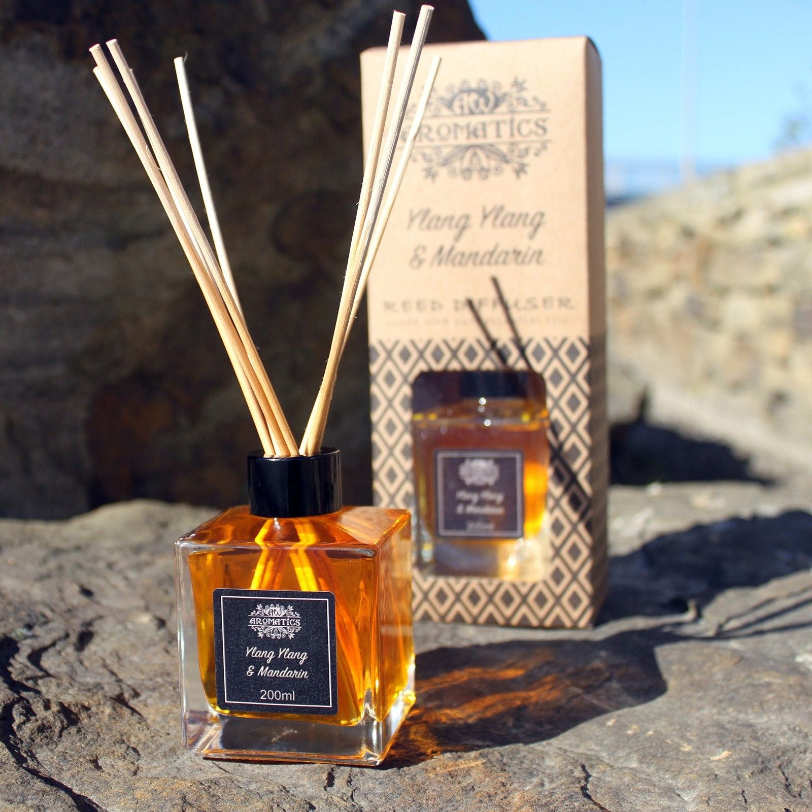 Lime & Ginger Essential Oil Reed Diffuser — 200ml